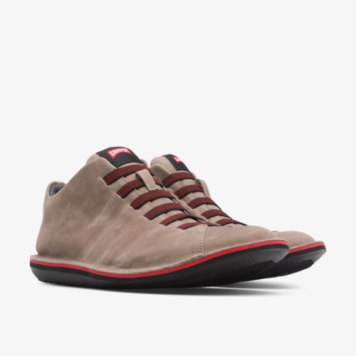 Camper Beetle Mens Casual Shoes US-80273 Beige USA Stockists